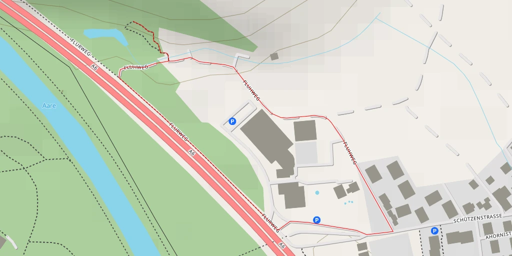 Map of the trail for Waldlehrpfad - Waldlehrpfad