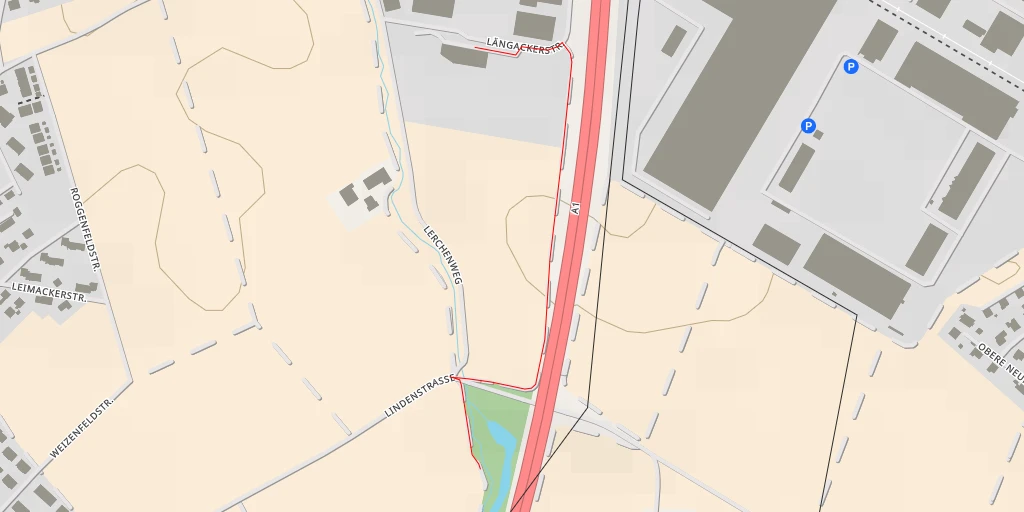 Map of the trail for A1 - A1