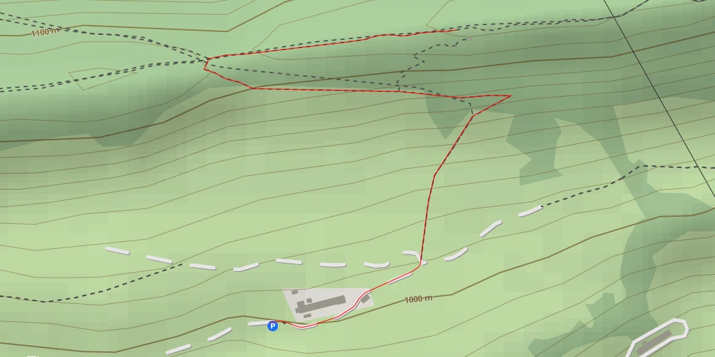 Map of the trail for Stierenbergweg