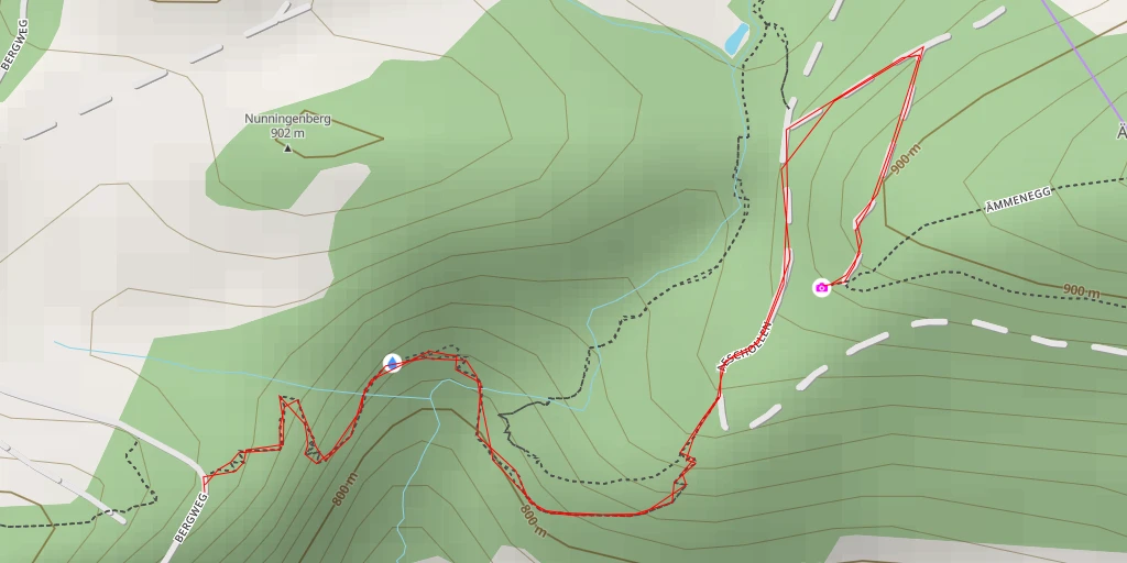 Map of the trail for Aeschollen - Nunningen