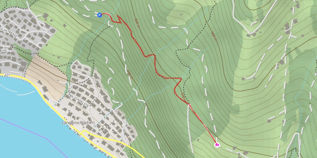 Map of the trail for Nussbaum