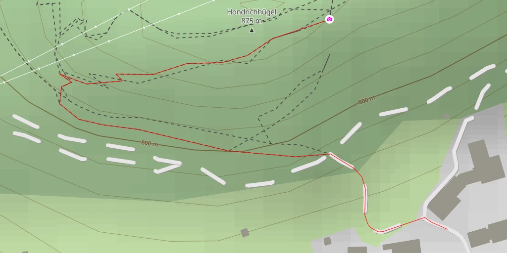 Map of the trail for Hofstatt