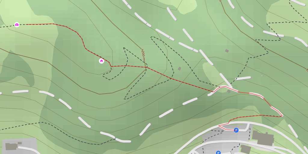 Map of the trail for Winterberg