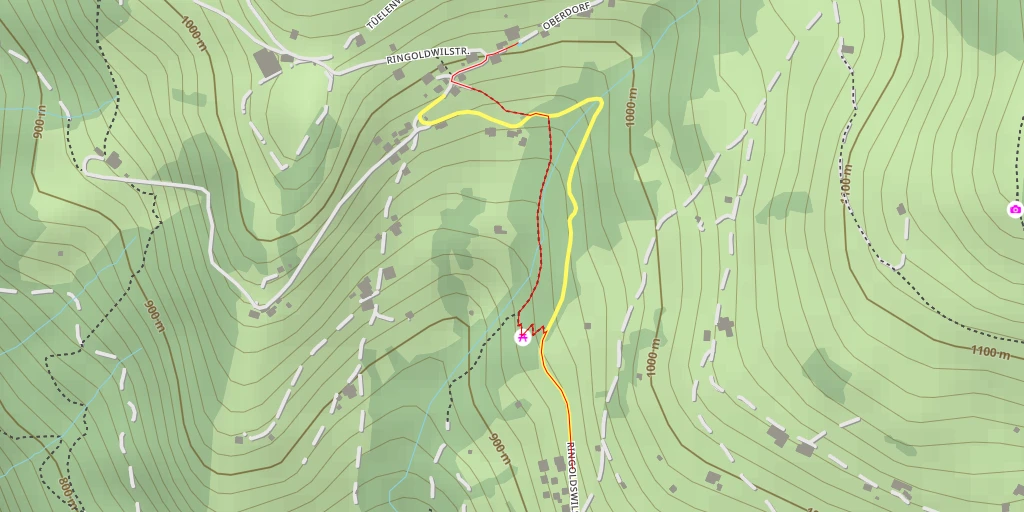 Carte de l'itinéraire :  Oberdorf