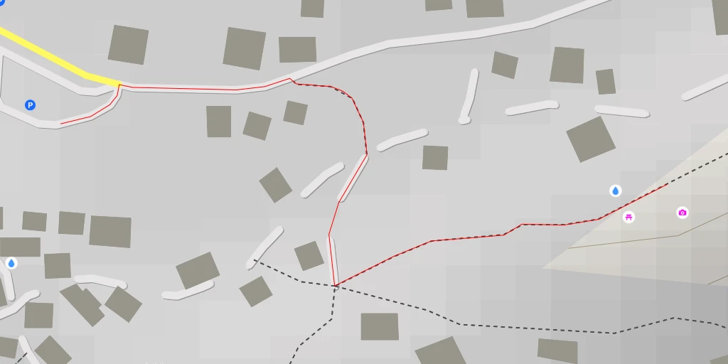 Map of the trail for Kastleren - Gampel-Bratsch