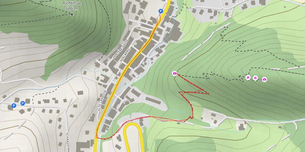 Map of the trail for birnbub Heiko Kundlacz - Waldenburg