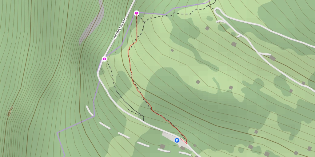 Map of the trail for Haberelegi