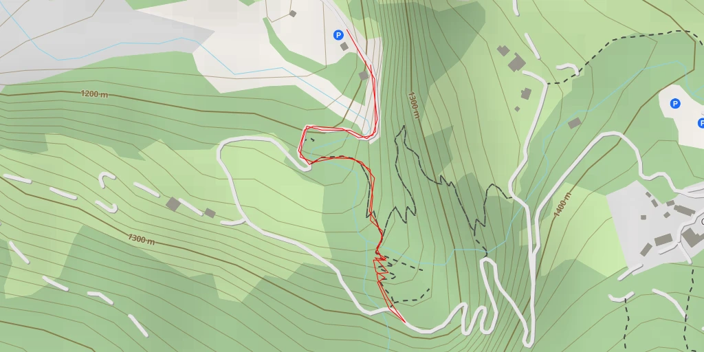 Map of the trail for Dündefall