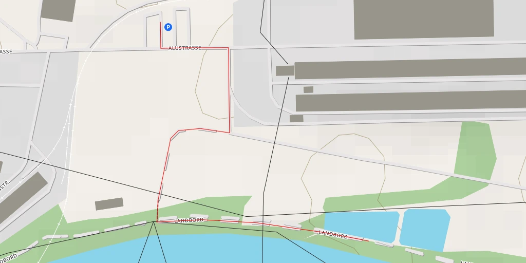 Map of the trail for Landbord - Landbord - Steg-Hohtenn