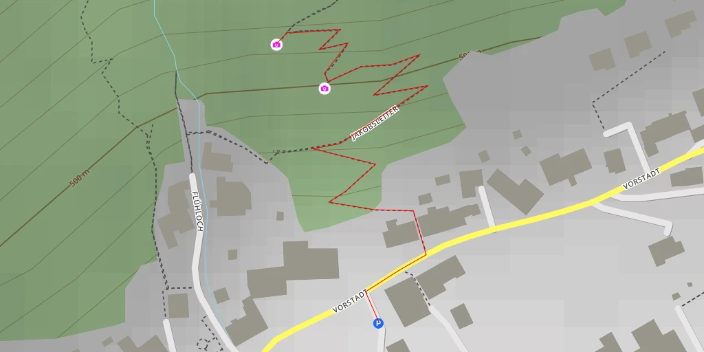 Carte de l'itinéraire :  Schattenhäuschen - Egerkingen