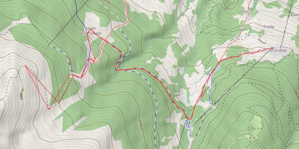 Carte de l'itinéraire :  Wallis Panorama Bike (88)