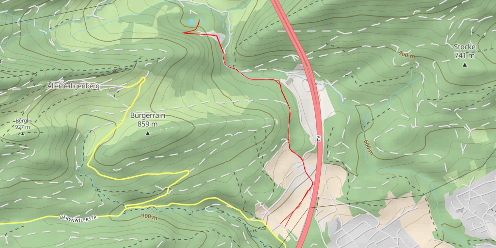 Carte de l'itinéraire :  Fasiswald