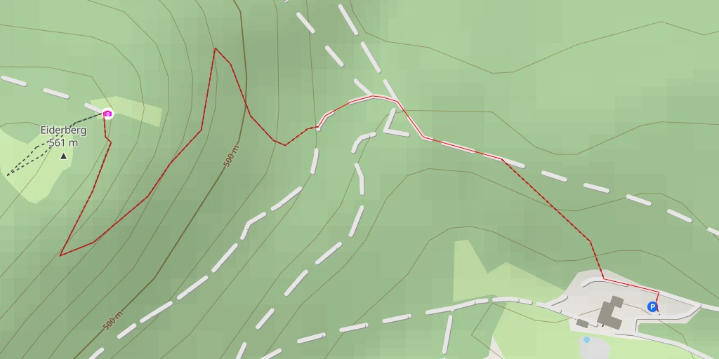 Carte de l'itinéraire :  Eiderberg