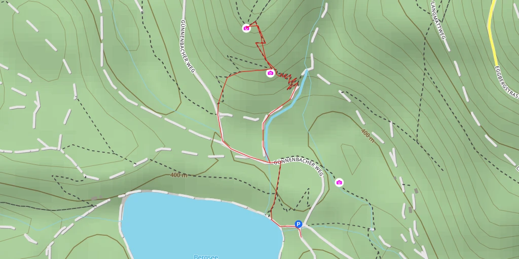 Map of the trail for Röthekopf