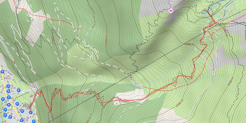 Carte de l'itinéraire :  Wellness & Genussweg - Wellness & Genussweg