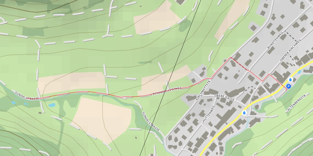 Map of the trail for Sundelstrasse - Sundelstrasse