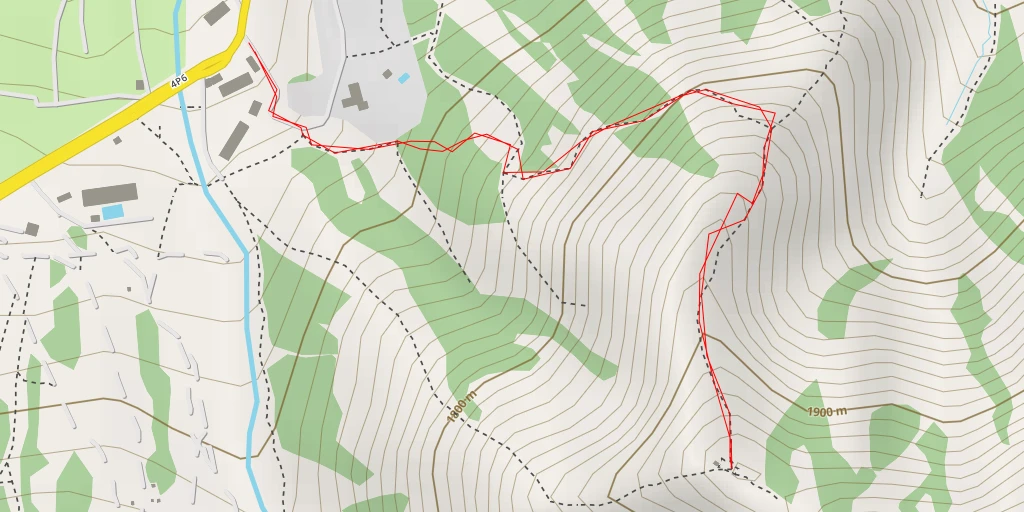 Map of the trail for "Чимган"