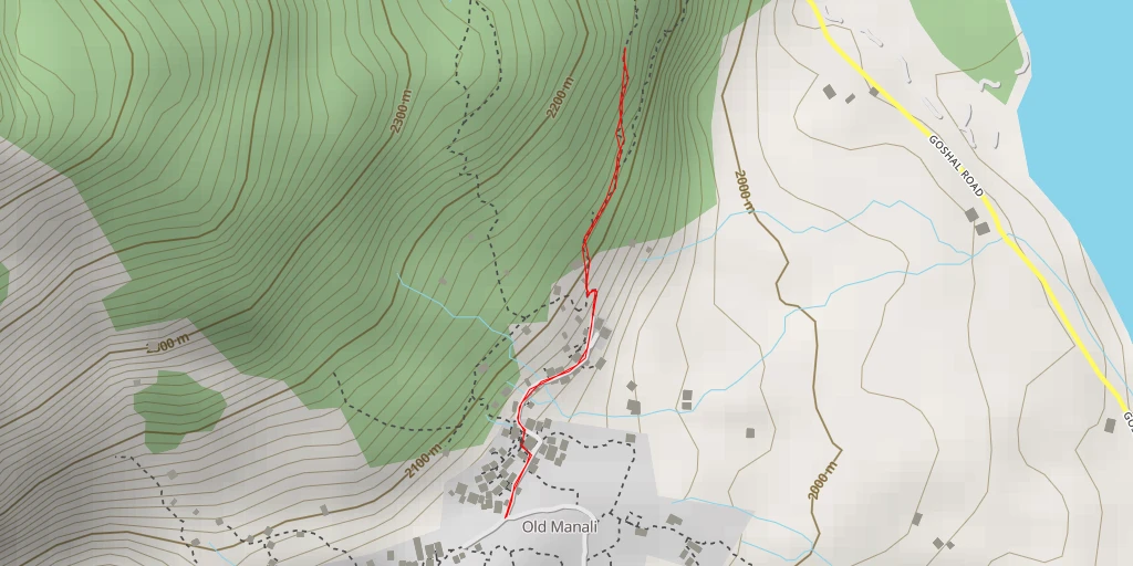 Carte de l'itinéraire :  Valley viewpoint