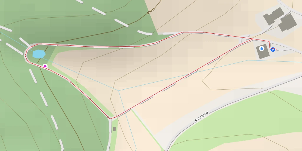 Map of the trail for Ritzlete - Finnenbahn