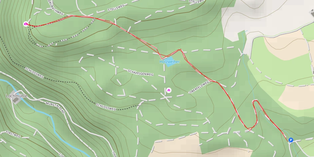 Map of the trail for Stellekopf