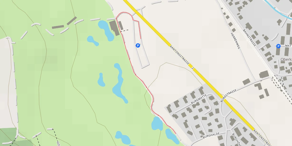 Map of the trail for Golfpark Oberkirch - Am Hofbach