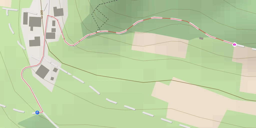 Map of the trail for 700 Jahre Rickenbacher