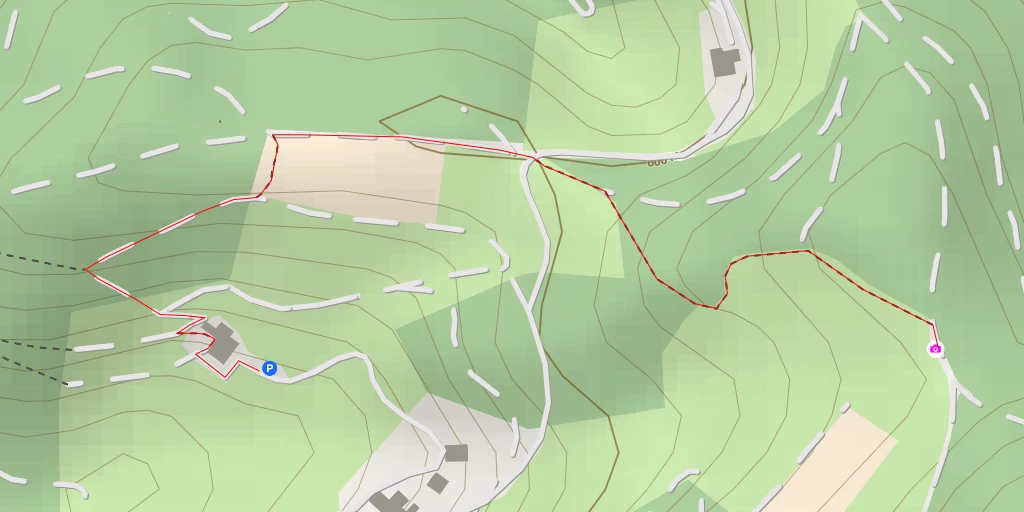 Map of the trail for Tennweg - Oberharmersbach