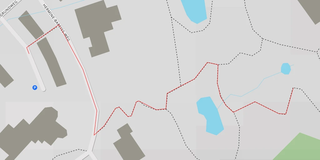 Map of the trail for Labbronnerweg