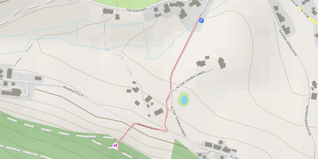 Map of the trail for Heideweg - Baiersbronn