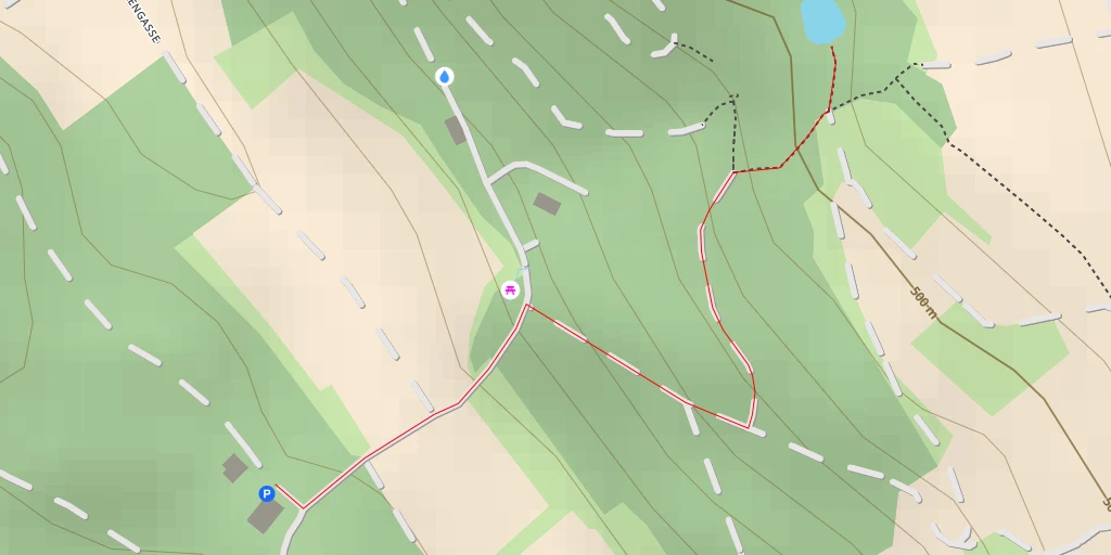 Map of the trail for Herrengasse