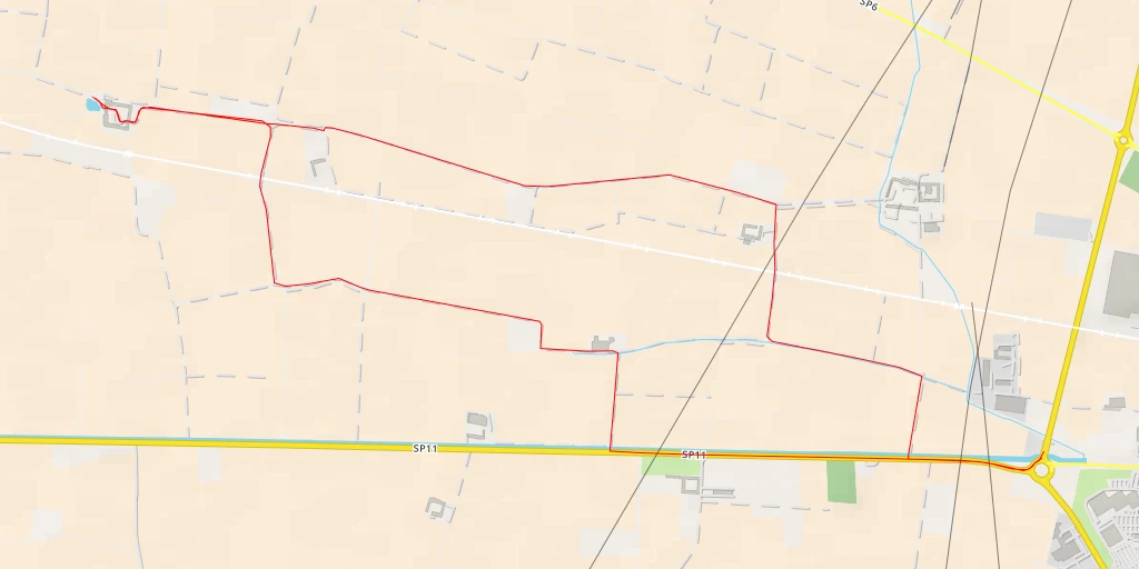 Map of the trail for Cascina Cascinetta