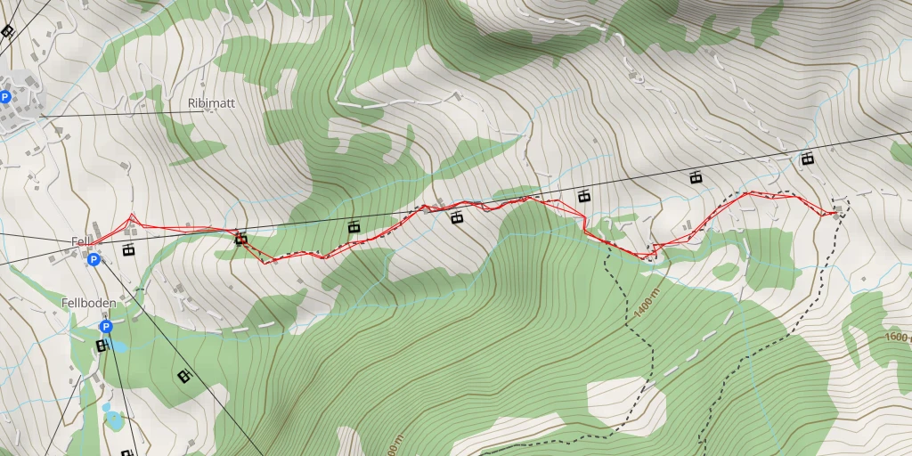 Carte de l'itinéraire :  Haghütte