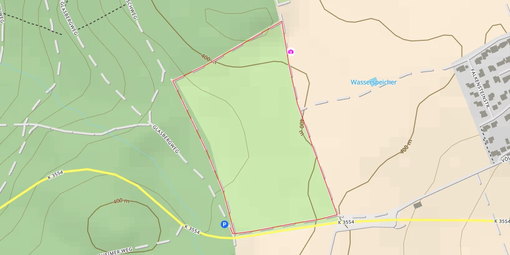 Carte de l'itinéraire :  Steinmaueräcker