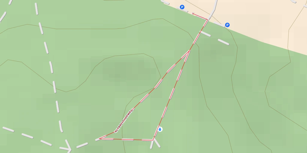 Map of the trail for Natur trifft Holzkunst: Im Forst, im Tann - Altbreithofweg