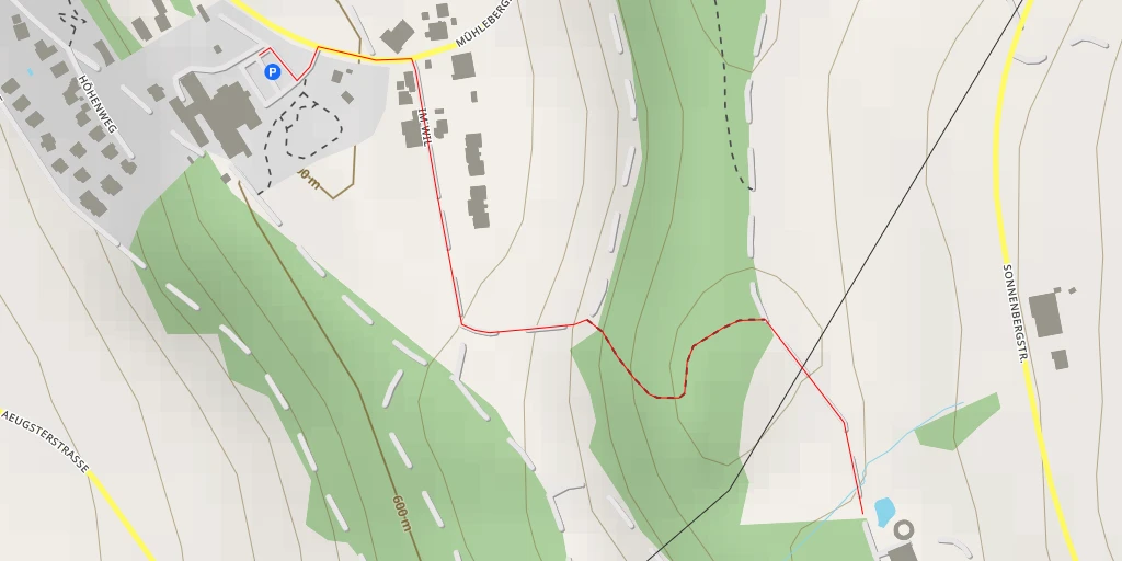 Map of the trail for Schürmatt