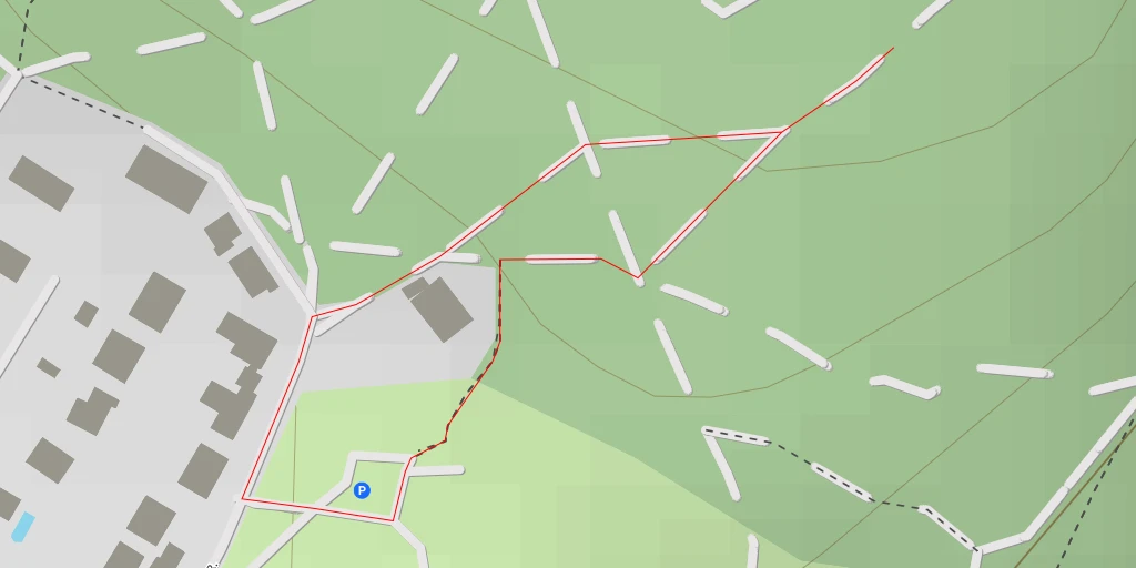 Map of the trail for Zwergen-Zitadelle