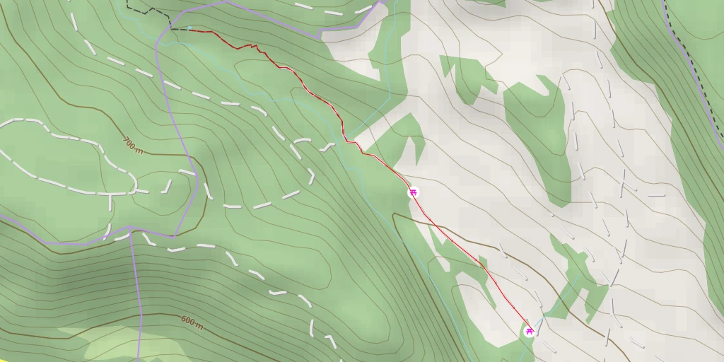 Map of the trail for Beichtenhaldenweg - Beichtenhaldenweg