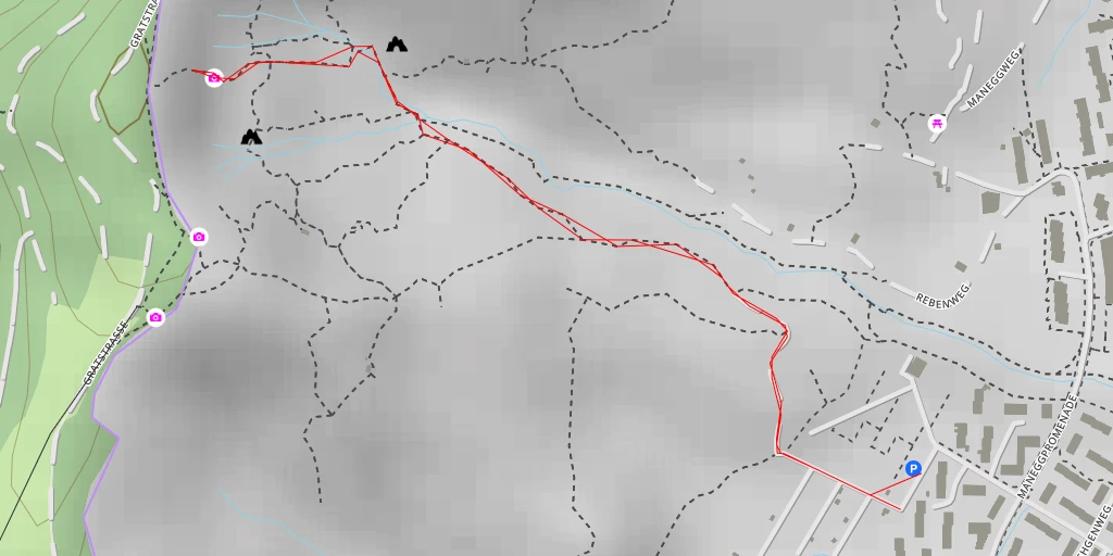 Carte de l'itinéraire :  Fallätsche Buch