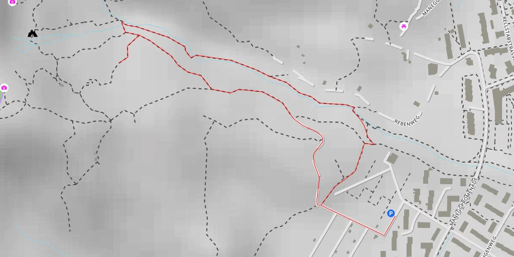 Carte de l'itinéraire :  Fallätsche Direttissima Süd - Fallätsche Direttissima Süd - Zürich