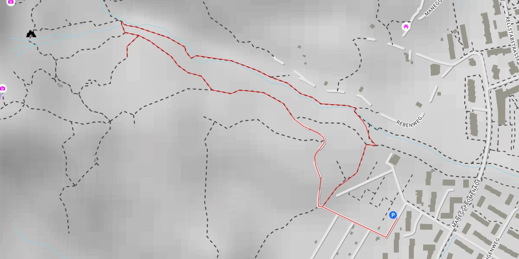 Carte de l'itinéraire :  Fallätsche Direttissima Süd - Fallätsche Direttissima Süd - Zürich