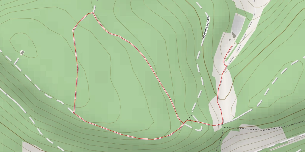 Carte de l'itinéraire :  Buchberg