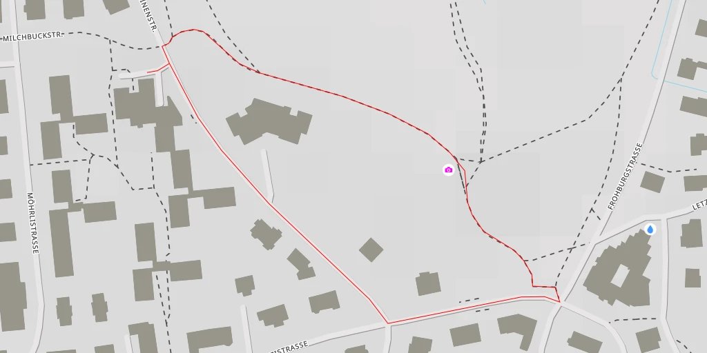 Map of the trail for Monte Diggelmann