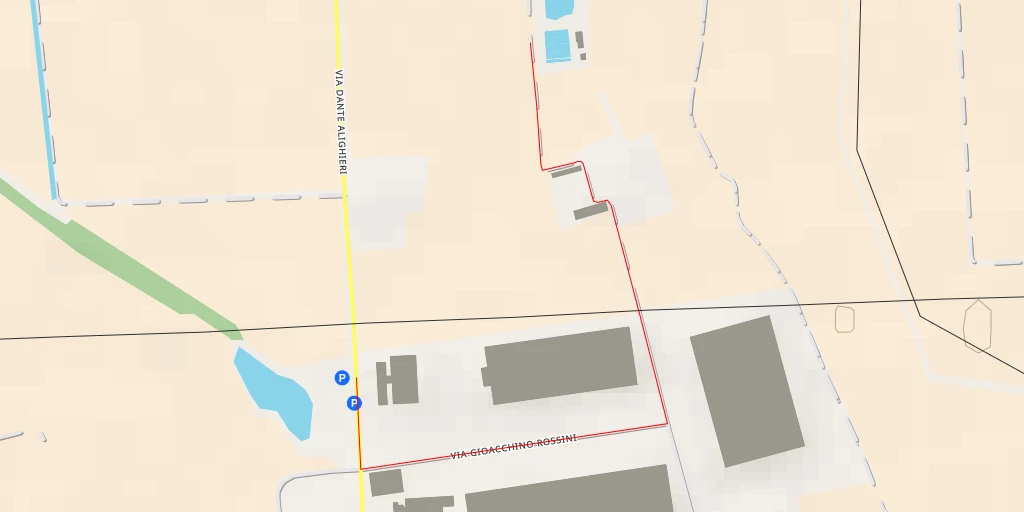 Map of the trail for Cascina Posta - Cascina Posta