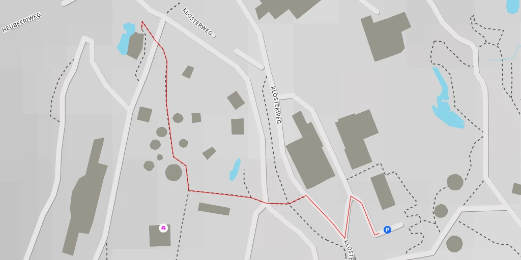 Map of the trail for Zoo Zürich - Zürichbergstrasse - Zürich