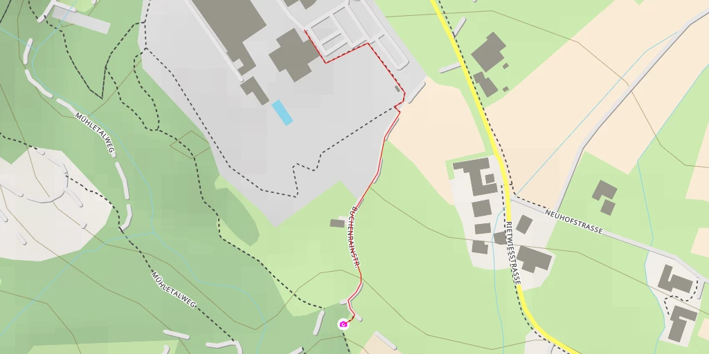 Carte de l'itinéraire :  Eichenbänkli