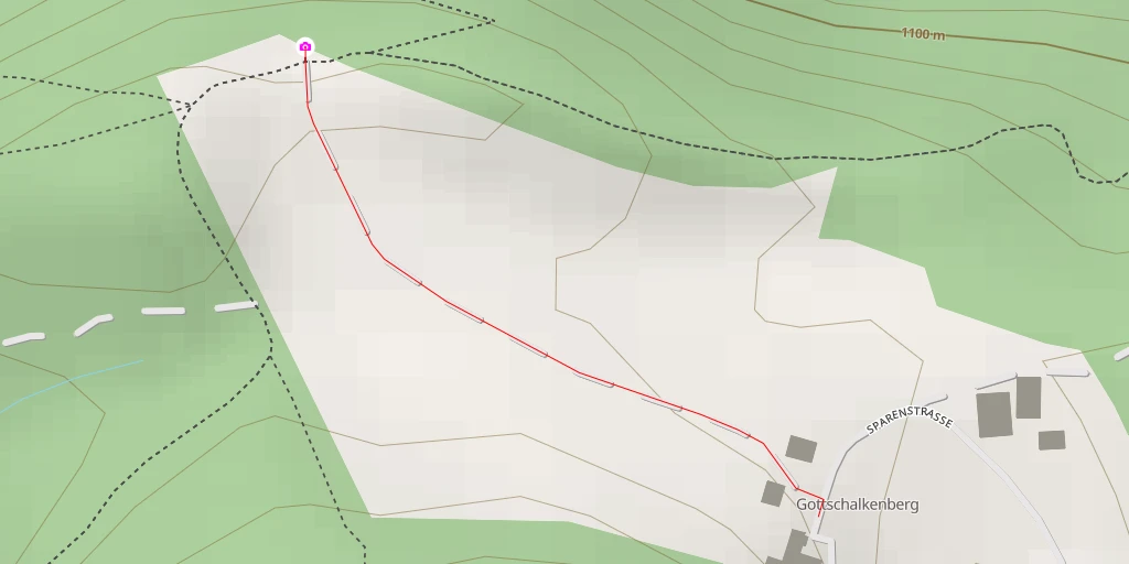 Map of the trail for Bellevue