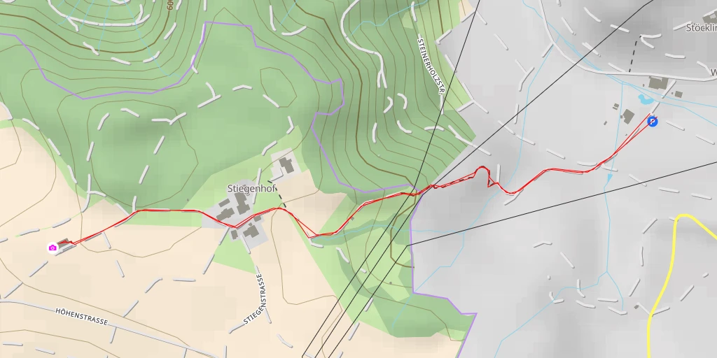 Carte de l'itinéraire :  Alpenpanorama - Oberembrach