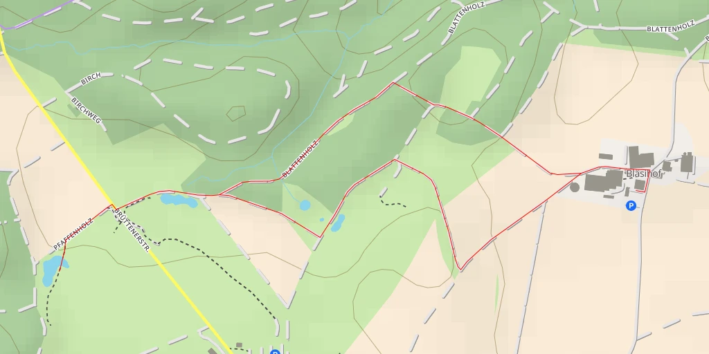 Carte de l'itinéraire :  Winterberg Golf & Academy - Kleinikon