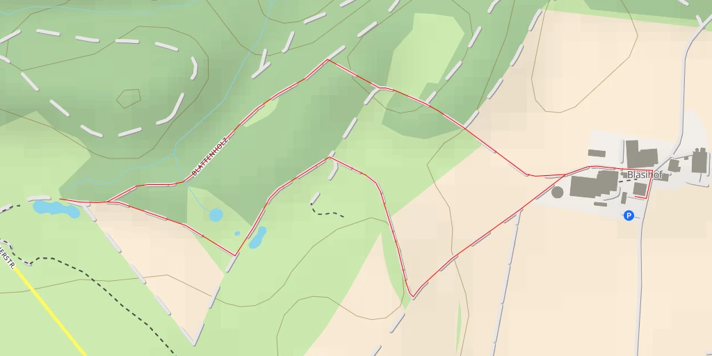 Map of the trail for Winterberg Golf & Academy - Kleinikon