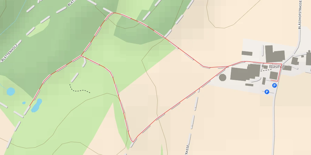 Map of the trail for Winterberg Golf & Academy - Kleinikon